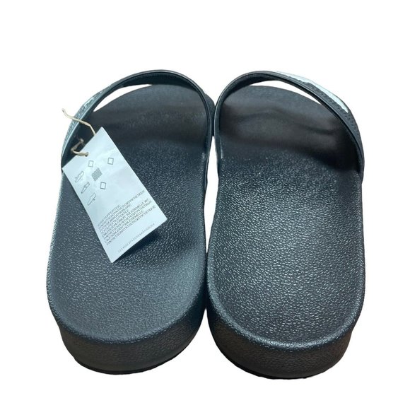 Adidas x Mark Gonzales Shmoofoil Slide Black FY6849 Men Size 8 - Picture 8 of 9